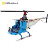 Nighthawk Helicopter MOC 11224 City By Tomik with 768 Pieces