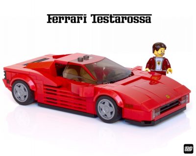 Ferrari Testarossa MOC-57875 Super Designed By _TLG_with 285 Pieces