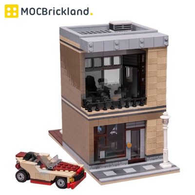 10232 Modern House MOC 21057 City Designed By Keep On Bricking With 792 Pieces