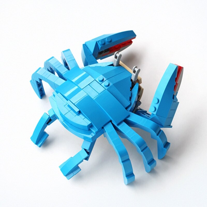 MOCBRICKLAND MOC-12639 10252 Blue Crab - B Model