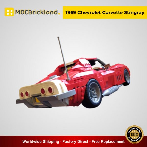 1969 Chevrolet Corvette Stingray MOC 13960 Technic Designed By Brickvault With 1500 Pieces
