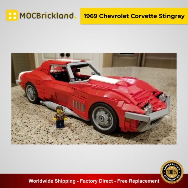 1969 Chevrolet Corvette Stingray MOC 13960 Technic Designed By Brickvault With 1500 Pieces
