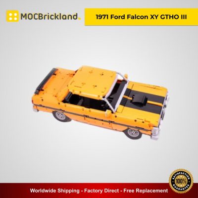 1971 Ford Falcon XY GTHO III MOC 6296 Technic Designed By Doc_brown With 1866 Pieces