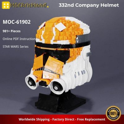 MOCBRICKLAND MOC-61902 332nd Company Helmet