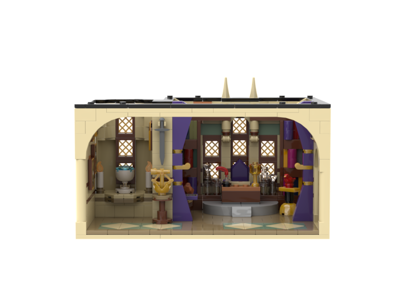 3/4 Dumbledore's Office MOC-122948 Movie With 622 Pieces