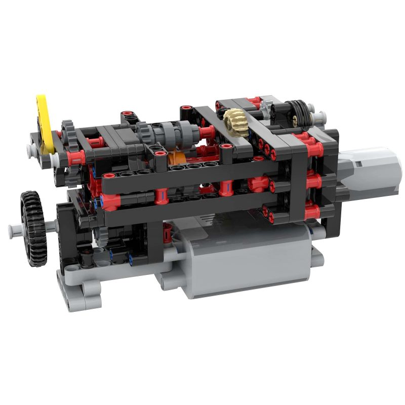 MOCBRICKLAND MOC-45647 4 Speed Gearbox