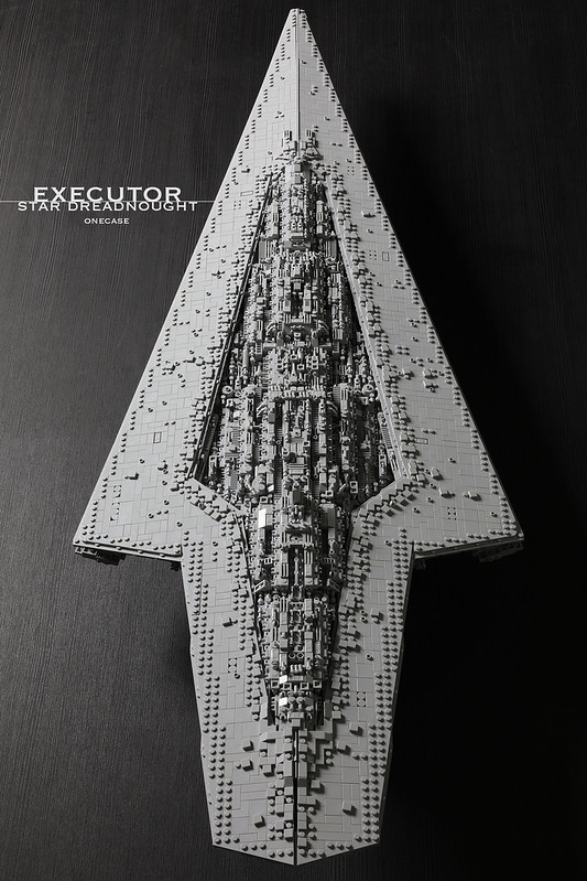 Executor class Star Dreadnought Star Wars MOC-15881 by onecase with 7284 Pieces
