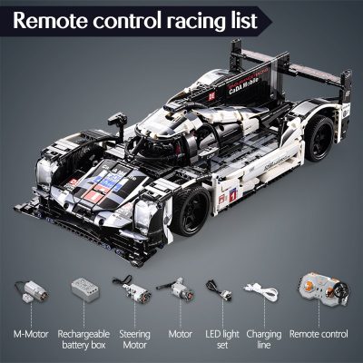 Porsche 919 Hybrid Sports-Car Technic CADA C61016 with 1589 pieces