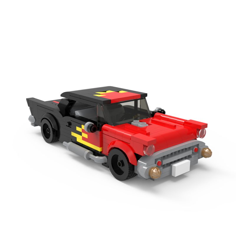 MOCBRICKLAND MOC-87788 57 Chevy Matchbox Version