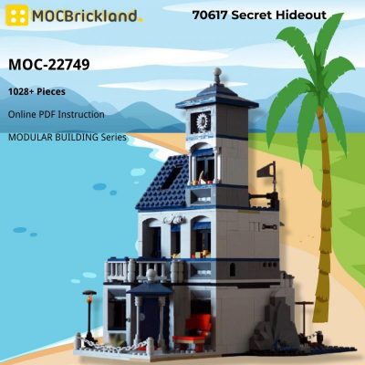 MOCBRICKLAND MOC-22749 70617 Secret Hideout