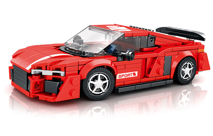 Audi R8 Reobrix 681 Technic With 413 Pieces