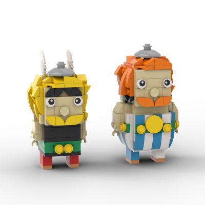 Asterix and Obelix Brickheadz Creator MOC-16306 by Marick_H WITH 294 PIECES