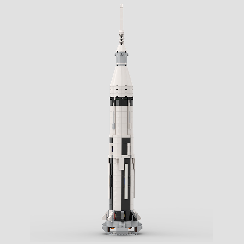 Saturn IB MOCBRICKLAND 68390 Space with 891 Pieces - MOC Brick Land