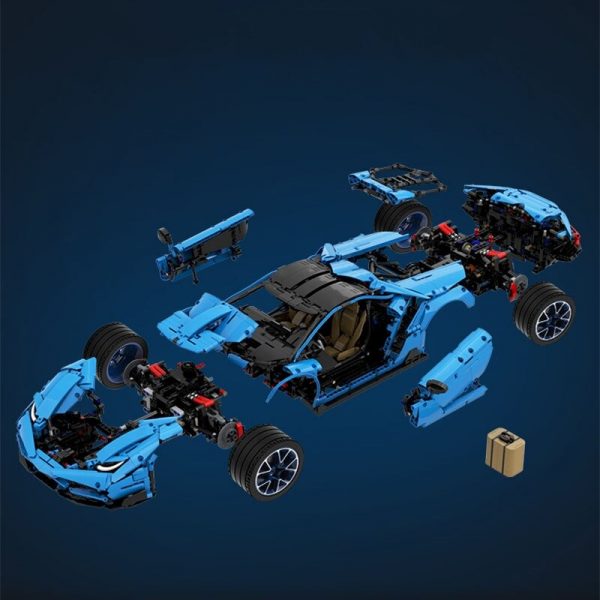 Lamborghini Centenario 1:8 hypercar Technic CADA C61041 with 3842 pieces