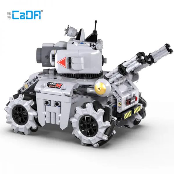 Storm Tank Scrarch Graphical Programming Robot Military CADA C71012 with 501 pieces