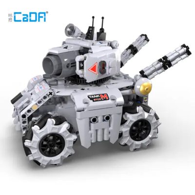 Storm Tank Scrarch Graphical Programming Robot Military CADA C71012 with 501 pieces