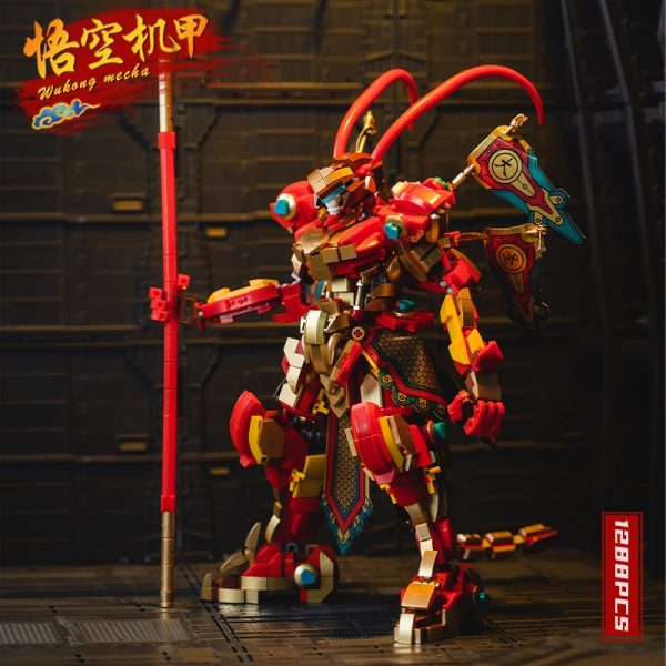 Monkey King Mecha Movie LOEY 61001 with 1288 pieces