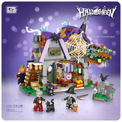 Halloween Hut CREATOR LOZ 1233 with 783 pieces