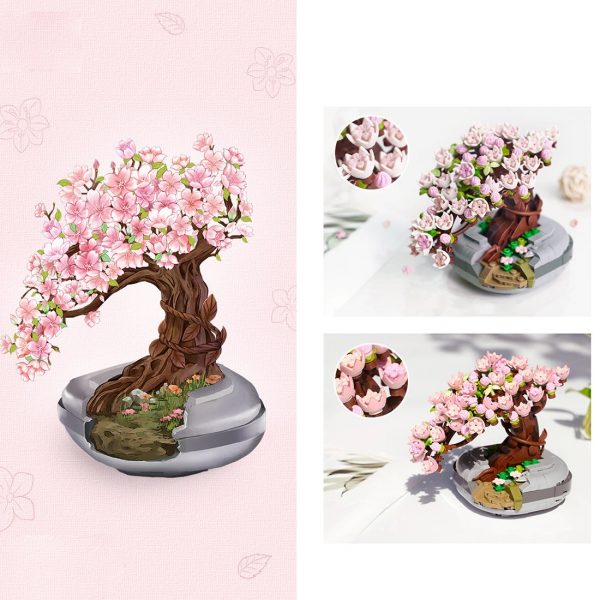 Eternal Flowers Garden Cherry Blossom CREATOR LOZ 1661 with 426 pieces