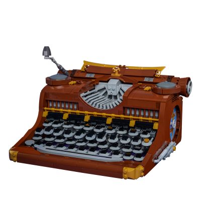 Steampunk Typewriter CREATOR MOC-14237 WITH 1375 PIECES