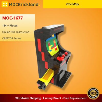 CoinOp CREATOR MOC-1677 by msx with 184 pieces