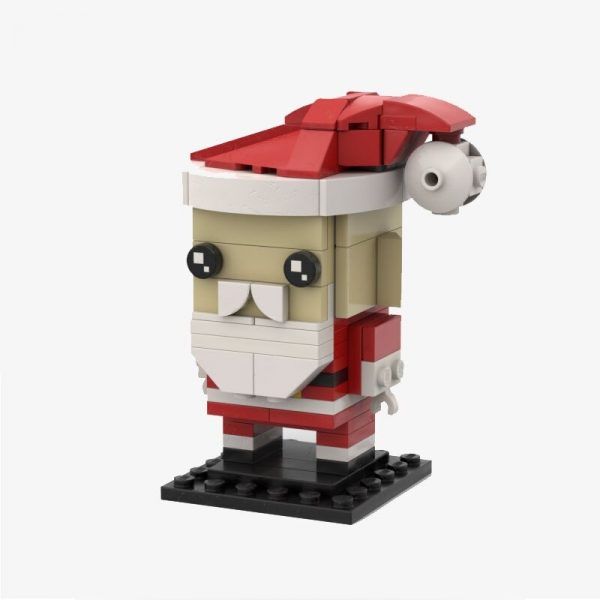 Brickheadz Santa Creator MOC-33034 by Leo1 with 125 pieces