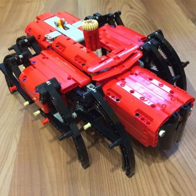 Mechanical Spider (42082 model C) CREATOR MOC-35822 by Kartmen with 829 pieces