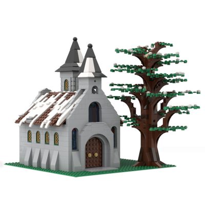 Winter Church CREATOR MOC-38797 with 1154  pieces