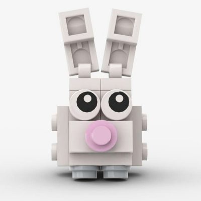 Mini Easter Bunny CREATOR MOC-39142 with 21 pieces