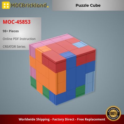 Puzzle Cube CREATOR MOC-45853 by 2in1 WITH 98 PIECES