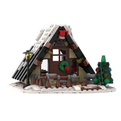 Winter Cottage CREATOR MOC-59602 with 349 pieces