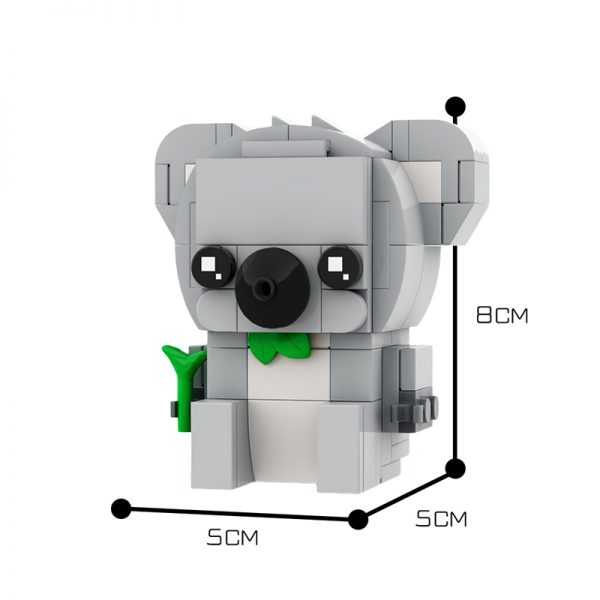 Koala BrickHeadz CREATOR MOC-61905 with 115 pieces