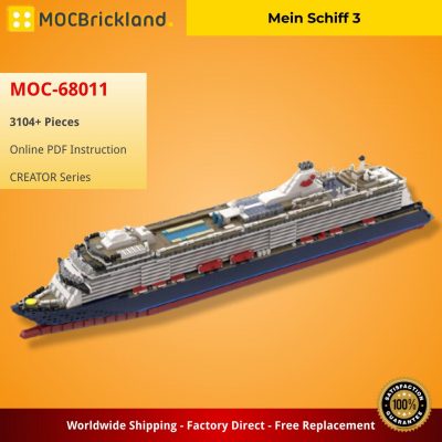 Mein Schiff 3 CREATOR MOC-68011 by bru_bri_mocs WITH 3104 PIECES