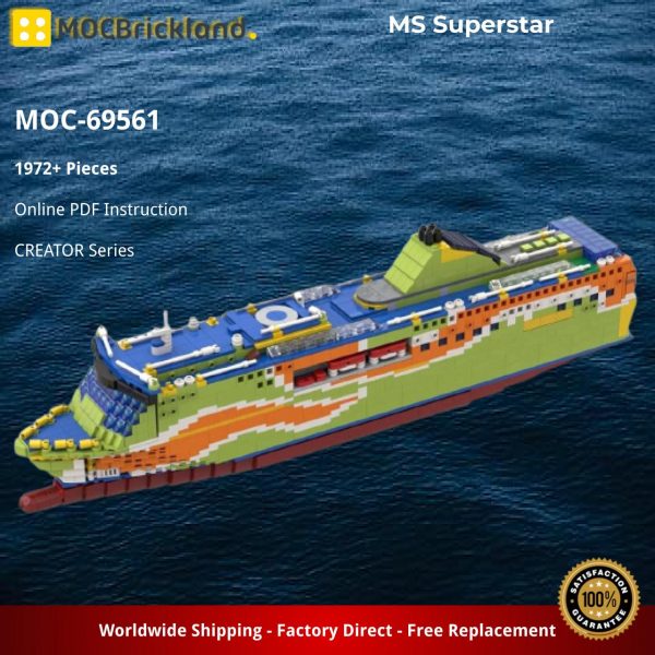 MS Superstar CREATOR MOC-69561 by bru_bri_mocs WITH 1972 PIECES