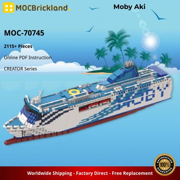 Moby Aki CREATOR MOC-70745 by bru_bri_mocs WITH 2115 PIECES