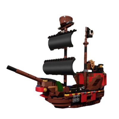 Additional Pirate Ship by Popider Creator MOC-72105 with 477 pieces