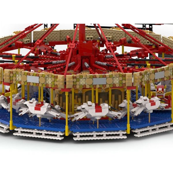 Fairground Carousel CREATOR MOC-73320 by Gdale WITH 5601 PIECES