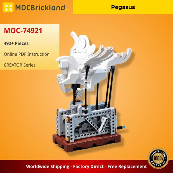 Pegasus CREATOR MOC-74921 by Amida_Na with 492 pieces