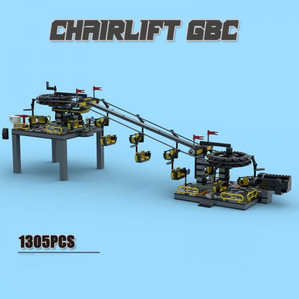 Chairlift GBC Creator MOC-79049 by Brick_eric with 1305 pieces