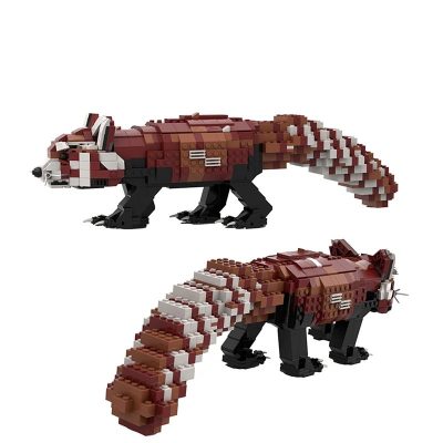 Red Panda CREATOR MOC-88142 by MooreBrix with 910 pieces