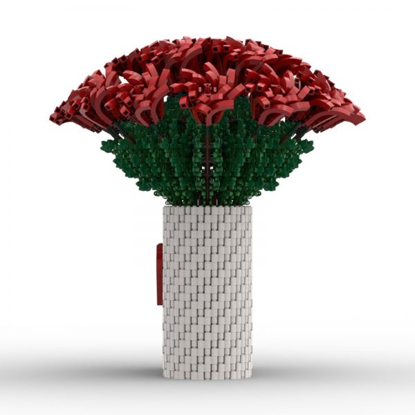 Two Dozen Red Roses CREATOR MOC-88699 by Ben_Stephenson WITH 3835 PIECES