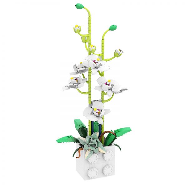 Potted Green Phalaenopsis CREATOR MOC-89786 WITH 743 PIECES