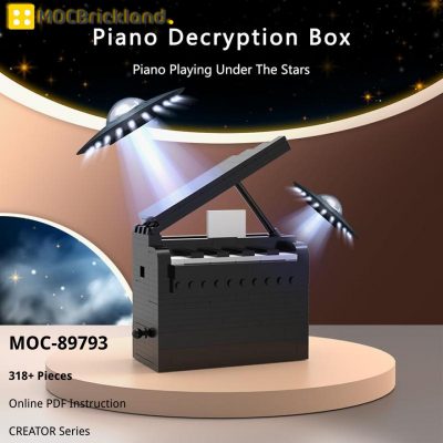 Piano Puzzle Box CREATOR MOC-89793 WITH 318 PIECES