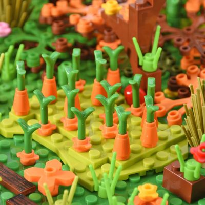 Tropical Rainforest Scene Brick CREATOR MOC-89821 with 1018 pieces