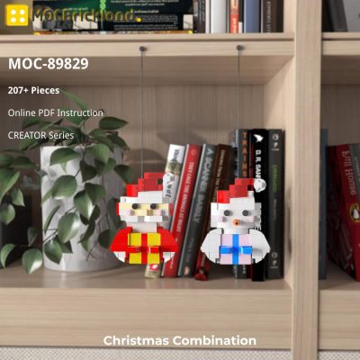 Christmas Combination CREATOR MOC-89829 WITH 207 PIECES