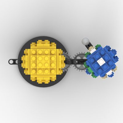 Mini Sun and Earth CREATOR MOC-89840 WITH 101 PIECES