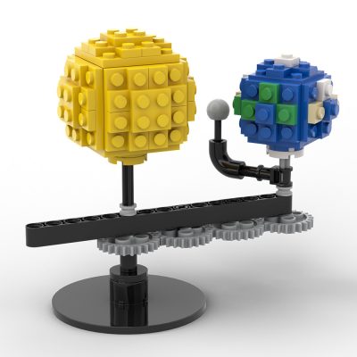 Mini Sun and Earth CREATOR MOC-89840 WITH 101 PIECES