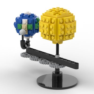 Mini Sun and Earth CREATOR MOC-89840 WITH 101 PIECES