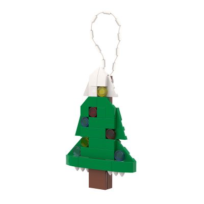 Christmas Tree Ornament CREATOR MOC-89854 WITH 35 PIECES