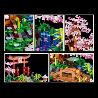 Micro Sakura Bonsai CREATOR ZHEGAO 00898 with 1286 pieces